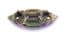 Vintage Celtic Scottish Style Brooch With Faux Gem Detailing And Triquetra Knot Work Detailing