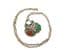 Vintage Celtic Style Faux Gem Set Pendant And Necklace