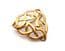 Vintage Celtic Triquetra Style Knot Work Design Brooch