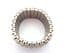 Vintage Chunky Brutalist Style Geometric Expanding Design Stretch Bracelet