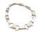 Vintage Chunky Brutalist Style Rhinestone Panel Design Statement Collar Necklace By Monet