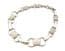 Vintage Chunky Brutalist Style Rhinestone Panel Design Statement Collar Necklace By Monet