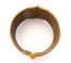 Vintage Chunky Mother Of Pearl And Brass Retro Boho Design Bangle