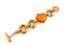 Vintage Chunky Scherrer Paris Brutalist Geometric Designer Statement Bracelet