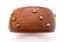 Vintage Chunky Wood And Brass Stud Retro Design Bangle