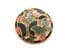 Vintage Cloisonne Enamel Abstract Butterfly And Flower Design Brooch