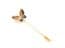 Vintage Cloisonne Enamel Butterfly Design Stick Pin