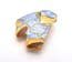 Vintage Cloisonne Enamel Fish And Crown Prue Theobald Teddy Bear Design Brooch