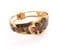 Vintage Cloisonne Enamel Floral Design Bangle