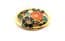 Vintage Cloisonne Enamel Oval Shaped Floral Flower Design Brooch
