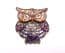 Vintage Collection Of Four Glitter Enamel Detailed Bird Design Brooches