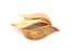 Vintage Coro Textured Golden Leaves Naturalistic Design Leaf Brooch