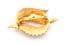 Vintage Coro Textured Golden Leaves Naturalistic Design Leaf Brooch