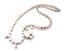 Vintage Crystal Rhinestone Dainty Drop Design Choker Necklace