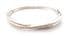 Vintage Crystal Set Rhodium Plated Statement Design Bangle By Swarovski