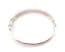 Vintage Crystal Set Rhodium Plated Statement Design Bangle By Swarovski