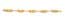 Vintage Dainty Thin Faux Pearl And Damascene Style Geometric Design Panel Bracelet