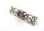 Vintage Early 20th Century Celtic Design Sterling Silver And Amethyst Gemstone Set Design Brooch