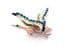Vintage Enamel And Marcasite Goose In Flight Bird Design Brooch