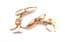 Vintage Enamel Shamrock Leaf Design Cufflinks Attributed to Stratton