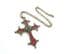 Vintage Large Alchemey Gothic Noctis Cross Design Necklace