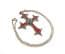 Vintage Large Alchemey Gothic Noctis Cross Design Necklace