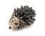 Vintage Large Black And Clear Rhinestone Detailed Hedgehog Design Statement Brooch