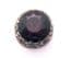 Vintage Large Faux Amethyst Set Tudor Rose Detailed Statement Design Attributed To Miracle