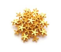 Vintage Large Layered Snowflake Or Star Design Statement Brooch