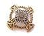 Vintage Large Miracle Celtic Cross Design Brooch