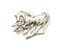 Vintage Large Pewter Horse Design Brooch By St.Justin
