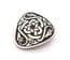 Vintage Large Pewter Zoomorphic Celtic Knot Work Detailed Brooch By St Justin