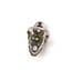 Vintage Large Sterling Silver Marcasite, Amethyst And Peridot Statement Design Dress Ring