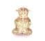Vintage Large Teddy Bear Design Rhinestone Detailed Brooch