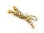 Vintage Long Leaping Leopard Big Cat Design Brooch