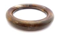 Vintage Marbled Chocolate Colour Lucite Bangle