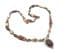 Vintage Miracle Celtic Design Faux Gem Set Adjustable Length Necklace