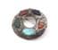 Vintage Miracle Large Faux Gem Set Medieval Style Brooch