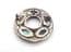 Vintage Miracle Large Faux Gem Set Medieval Style Brooch