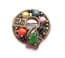 Vintage Miracle Scottish Garter Style Brooch