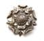 Vintage Miracle Tudor Rose Style Brooch