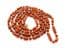 Vintage Mock Wood Plastic Beaded Retro Pop Design Rope length Necklace