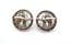 Vintage Sarah Coventry ' Birds In Flight ' Clip On Earrings