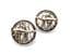 Vintage Sarah Coventry ' Birds In Flight ' Clip On Earrings