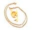Vintage Sarah Coventry Golden Dove Bird Design Pendant And Necklace Chain