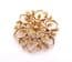 Vintage Sarah Coventry Peta Lure Floral Design Brooch