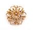 Vintage Sarah Coventry Peta Lure Floral Design Brooch