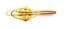Vintage Scottish Style Enamel Detailed Thistle Flower Design Tie Slide
