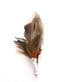 Vintage Scottish Style Large Stag Head And Pheasant Feather Design Brooch