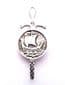 Vintage Scottish Sword And Shield Design Long Boat Detailed Brooch